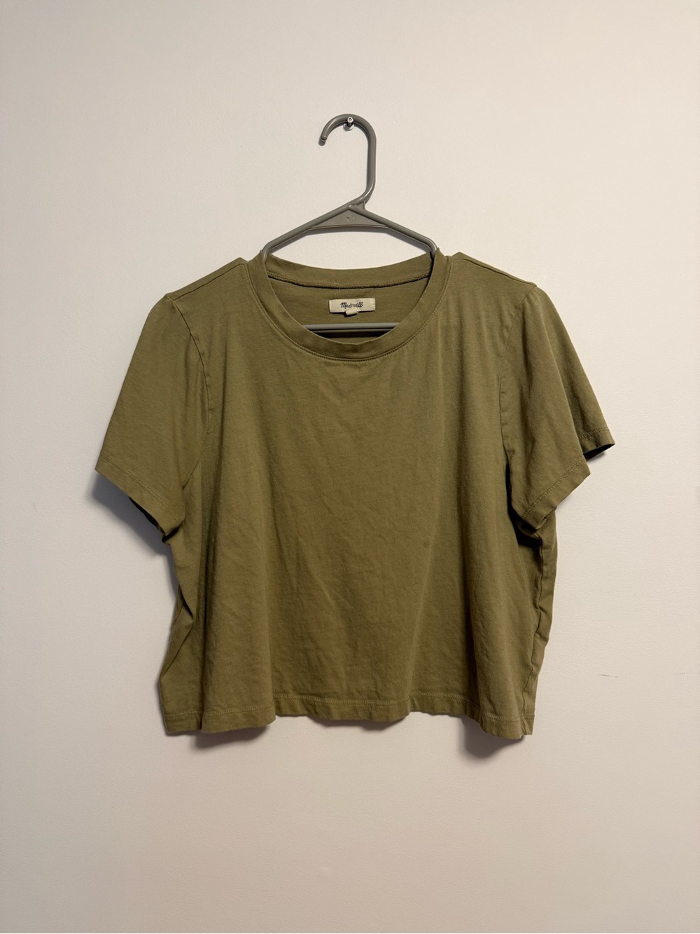 Madewell The Boxy Crop Tee